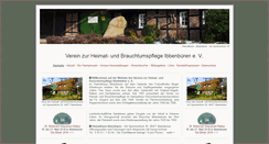 Desktop Screenshot of heimatverein-ibbenbueren.de